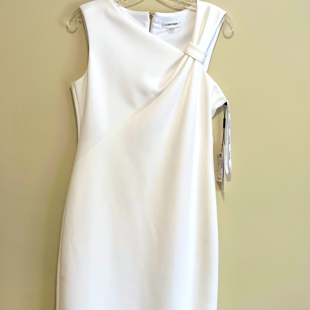 Calvin Klein white dress